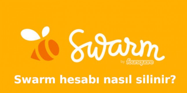 Swarm hesap silme nasıl yapılır?