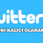 Twitter hesabını kalıcı olarak silme